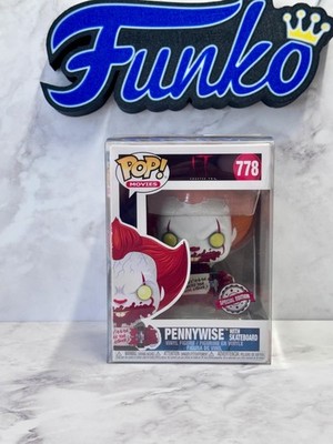 Funko Pop IT Chapter Two Pennywise With Skateboard #778 Special Edition