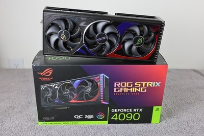 ASUS ROG Strix GeForce RTX 4090 OC - Enclosure & Massive Cooler ONLY !  NO GPU !