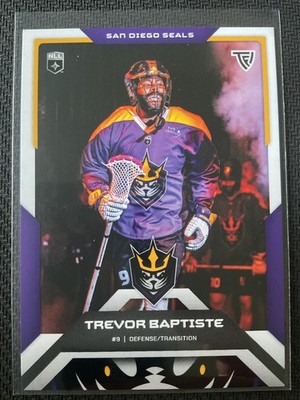 Trevor Baptiste 2025 TFL National Lacrosse League Color Match Parallel Card #67