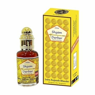 INDRA SUGANDH BHANDAR Shyam Darbar Attar 12ml | K@sturi Oudh Chandan Perfume Oil