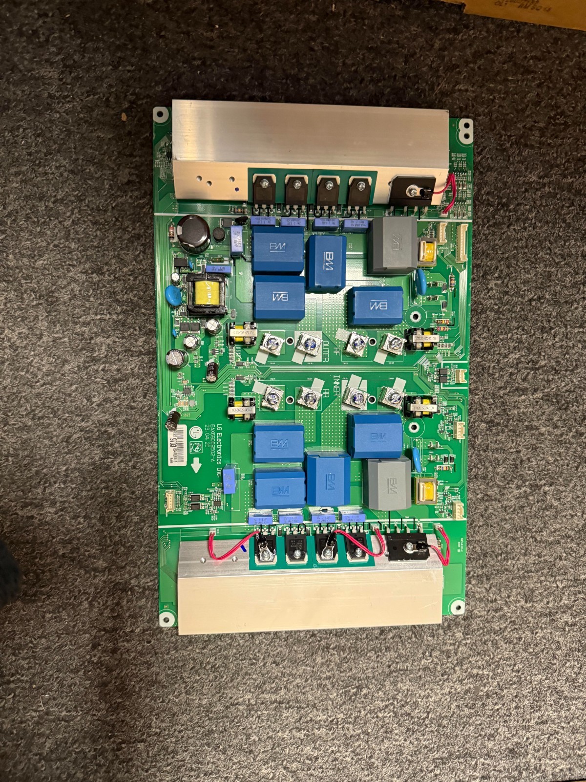 LG Induction Cooktop Control Board EBR89209703