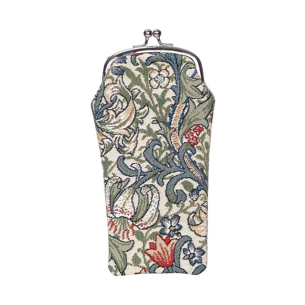 Glasses Pouch Holder William Morris Golden Lily Signare Tapestry Recycled