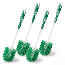 Designer Toilet Bowl Cleaning Brush 4-Pack 