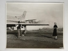 Ann Todd la barrera del sonido Vickers Supermarine 535 Swift Jet Fighter década de 1950