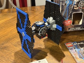 Complete Lego star wars TIE fighter 7263 W/ Darth Vader & Pilot - Box Manual