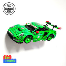 wall mount bracket for LEGO Technic 42224 Porsche 911 GT3 R REXY AO Racing car