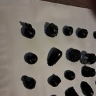 LEGO Minifigure Black Hair Lot of 48 Pieces — photo 2