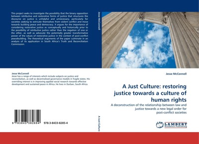 Jesse McConnell | A Just Culture: restoring justice towards a culture of...