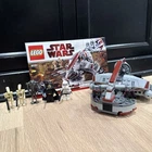 LEGO 8091 STAR WARS REPUBLIC SWAMP SPEEDER  100% COMPLETE W/ INSTRUCTIONS