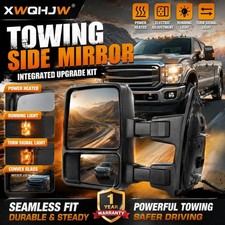 Power Heated Tow Mirrors For 1999-2007 Ford F250 F350 F450550 Super Duty Signal Power Heated Tow Mirrors For 1999-2007 Ford F250 F350 F450550 Super Duty Signal