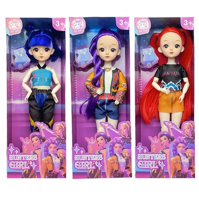 30cmKpop Dämonenjäger Mädchen Puppe Spielzeug Figuren Puppen Geburtstagsgeschenk