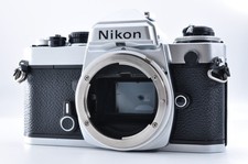 Nikon FE Silver 35mm SLR Film Camera Body From JAPAN Near Mint  3815
