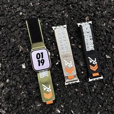 For Apple Watch 38/40/41/42/44/45/46/49mm Nylon Adjustable Breathable Sport Band