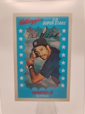 1982 Kellogg's 3-D Super Stars - Dave Winfield #12