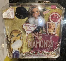NRFB Bratz Forever Diamondz Yasmin Doll w/ Real Certified Diamond Jewelry