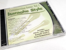 Campmeeting Songs Volume 1 Christian Karaoke Style NEW CD G Daywind 6 Songs