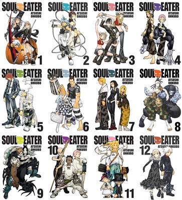 Soul Eater Manga Set Vol. 1-12 by Atsushi Ohkubo Paperback   January 1, 2022 