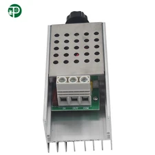 110-220V SCR AC 10000W Motor Speed Controller Volt Regulator Dimmer Thermostat