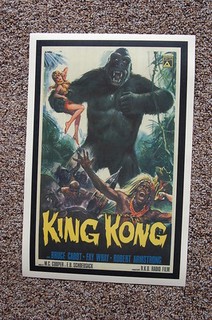 King Kong #3 Lobby Card Movie Poster Bruce Cabot Fay Wray
