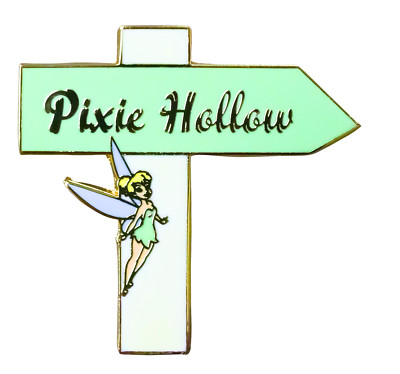 Loungefly Disney Peter Pan Tinker Bell Pixie Hollow Opened Box Enamel Pin