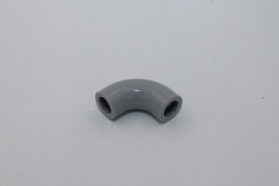 Lego Technic 4x Verbinder rund 1x1 degree Elbow 25214 hellgrau light bluish gray