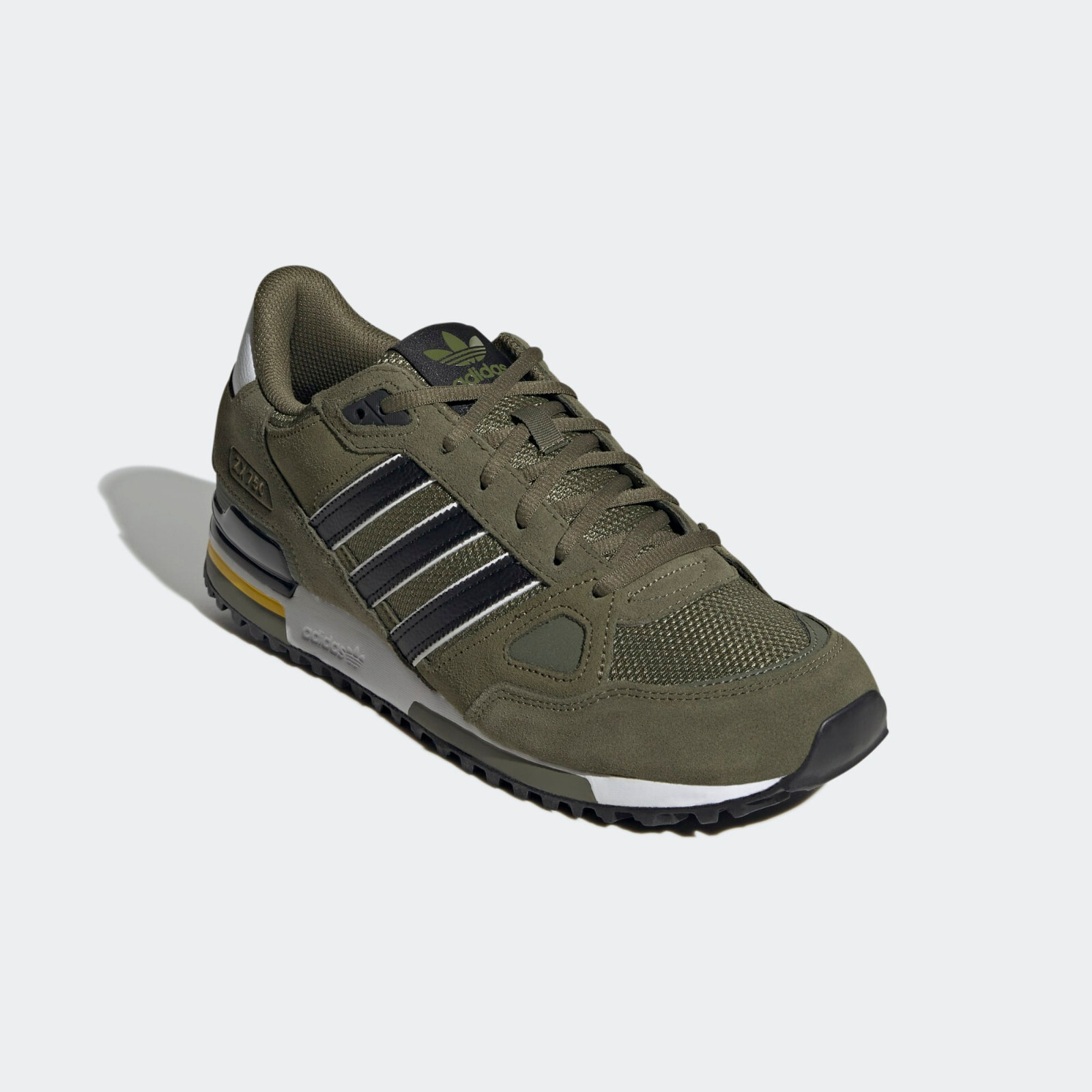 adidas ZX 750 Shoes in Green / Black and Yellow UK 9 | eBay