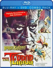 The Terror Blu-Ray  DVD Combo Pack , Good DVD, Jack Nicholson,Sandra Knight,Bo