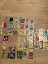 Antique Vintage Misc Candy Boxes Collection In Display Album Collectible Catalog