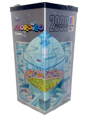 HEYE PUZZLE | MORDILLO FUTURA 2000 Pcs Pz #459 08654 | 1988 Sealed