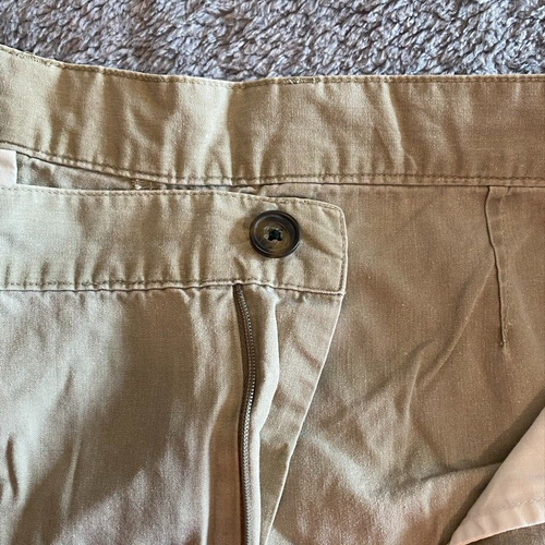 BHS Trousers men's 34W 29L beige Tapered casual pants 34x30 - Picture 5 of 10
