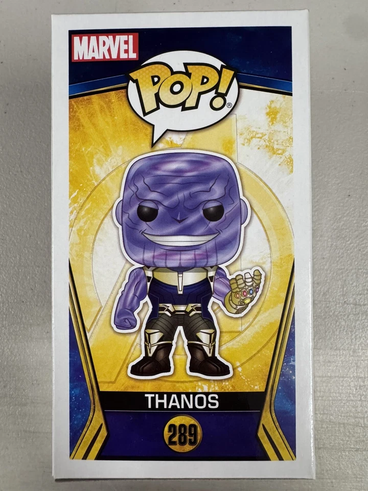 Thanos (Metálico) 289 ~ Marvel: Vingadores - Guerra Infinita ~ Vinil Funko Pop ~ RARO - Imagem 4 de 4