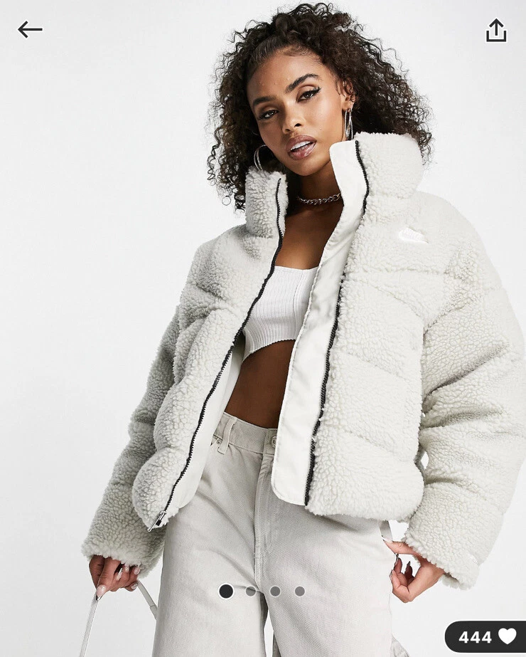 Nike Therma-FIT Faux Fur Full Zip Hoodie