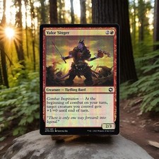 Mtg Valor Singer Foil Adventures In The Forgotten Realms Afr 165 Unplayed Mint