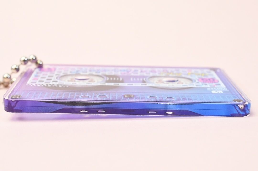 Capsule Toy Cassette Tape Key Chain All 7 Type Full Comp SET
