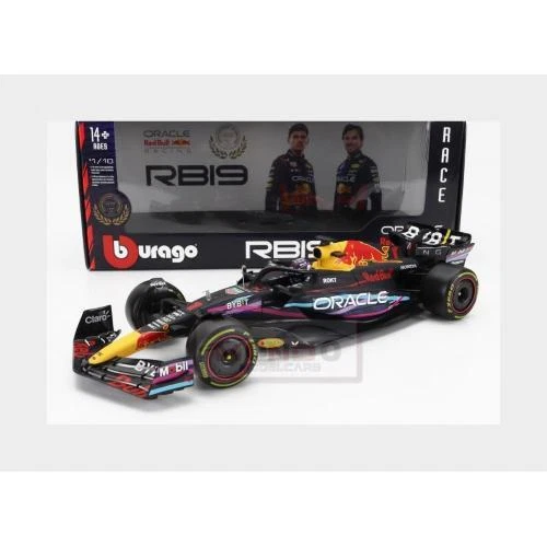 1:18 BURAGO Red Bull F1 Rb19 #1 Winner Miami Gp 2023 Verstappen BU18003-V-MIAMI - Immagine 2 di 2