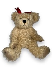 Plush Teddy Bear American Girl Jointed Limbs 12" 2008 Curly Hair Bear