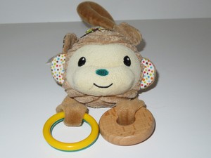 infantino monkey teether