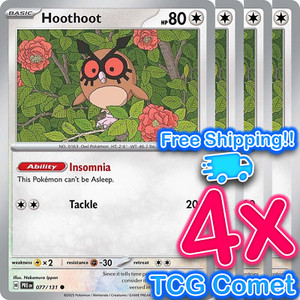 Hoothoot Pokemon Card