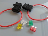 2X KFZ Sicherungshalter Wasserdicht Mit 4 Sicherungen FüR Alle Anwendungen