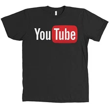 Youtube Bella + Canvas Logo T Shirt Internet Video MANY COLORS - NEW WITH TAGS