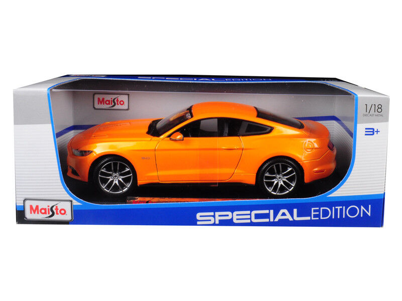 /Maisto Ford Mustang GT. Coche Miniatura Metalizado Naranja mustang gt maisto /Maisto Ford Mustang GT. Coche Miniatura Metalizado Naranja