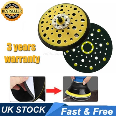SPRINGBLOSSOMS For Mirka CEROS DEROS 150mm 54 Hole Sander Backing Disc Pad Sander Hook & Loop v