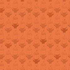 QT Minions - Minion Movie 24316 O Orange Kevin Tonal COTTON FAB BTY