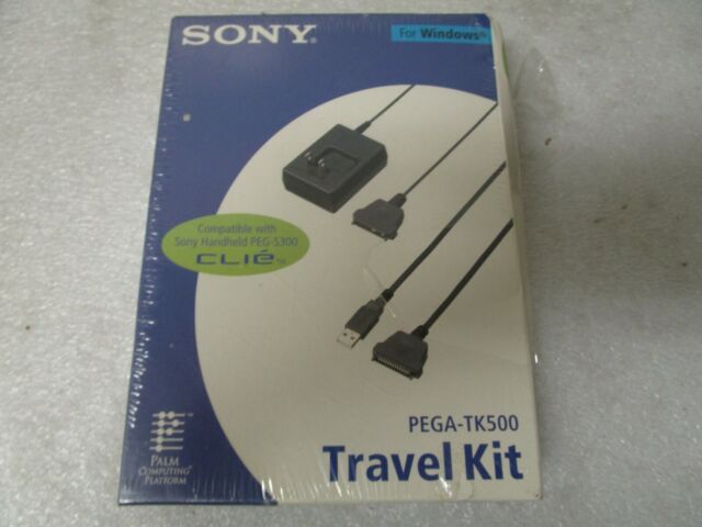 Sony Clie Travel Kit PEGA-TK500 for Windows - Sealed Retail Package