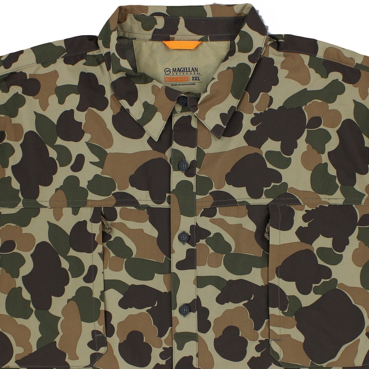 Chemise Magellan Hunting Gear RealTree Homme Taille L - Camo, Manches Courtes, Neuve Sans étiquettes