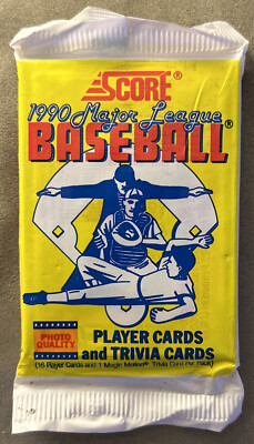 1990 Score Pack Jose Lind Pirates (Top) Glenallen Hill Blue Jays Rookie RC (Back