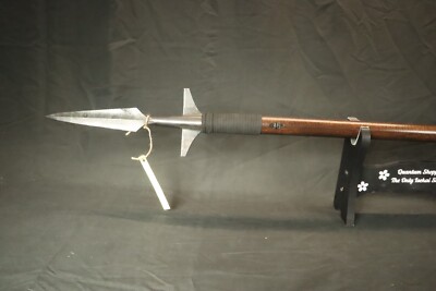 Razor Sharp Tough Fully Functional Boar Spear 70'', High Carbon Steel Quench Hard