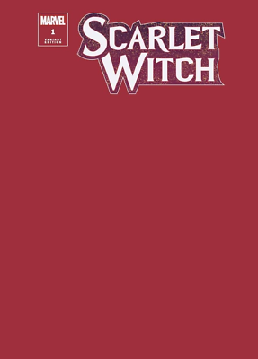 Buy Scarlet Witch #1 Red Blank Variant