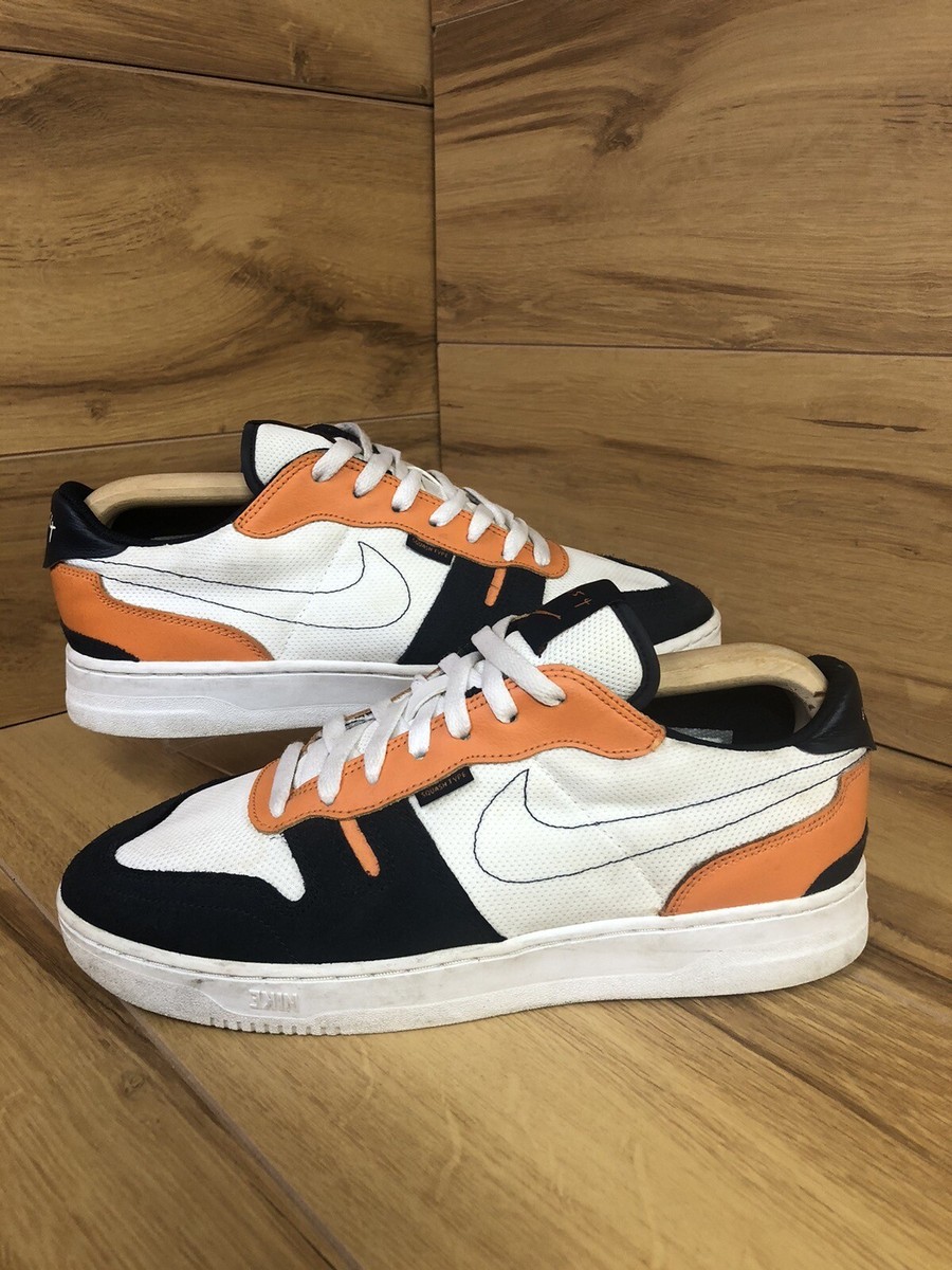 NIKE SQUASH TYPE SUMMIT WHITE-DARK OBSIDIAN BLUE Orange Size Uk  [CJ1640-101]