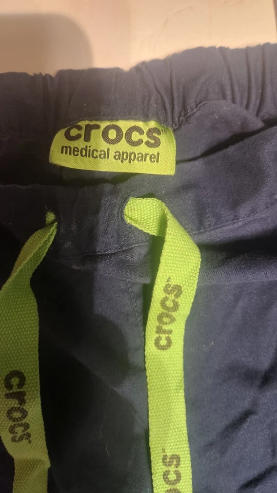 crocs scrubs navy blue size medium / SMALL MARK ON LEG SEE PHOTO - Image 3 of 4